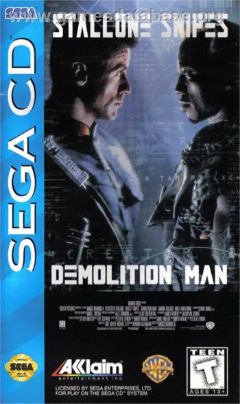 Cover Demolition Man for Sega CD